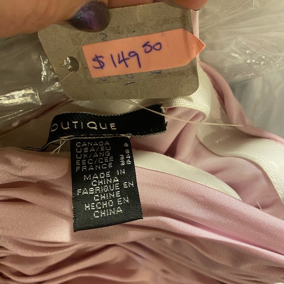 JS light Lilac cocktail dress - Picture 3 of 5